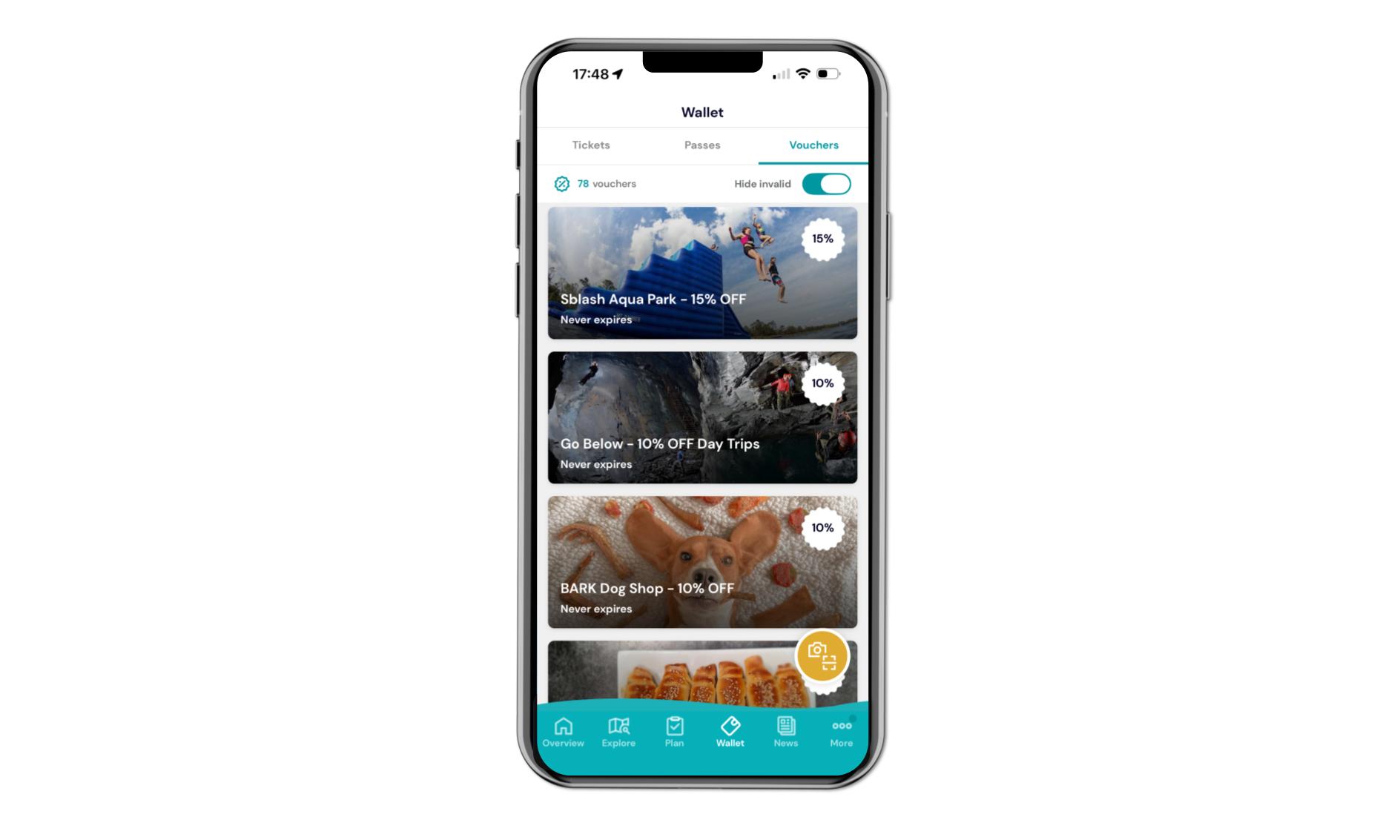 Add digital rewards such as offers and discounts